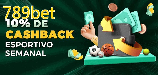 10% de bônus de cashback na 789bet