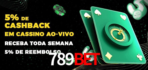 Promoções do cassino ao Vivo 789Bet